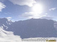 Snowfall Screensaver screenshot